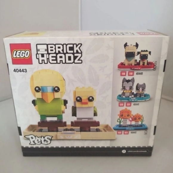 LEGO Brickheadz Chick & Budgie Pets 40443 NWT Building Toy Set - Picture 2 of 2